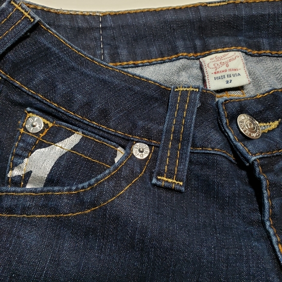 True Religion Straight Leg Jeans - Picture 5 of 7